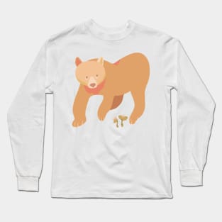 Wavy Spirit Bear Long Sleeve T-Shirt